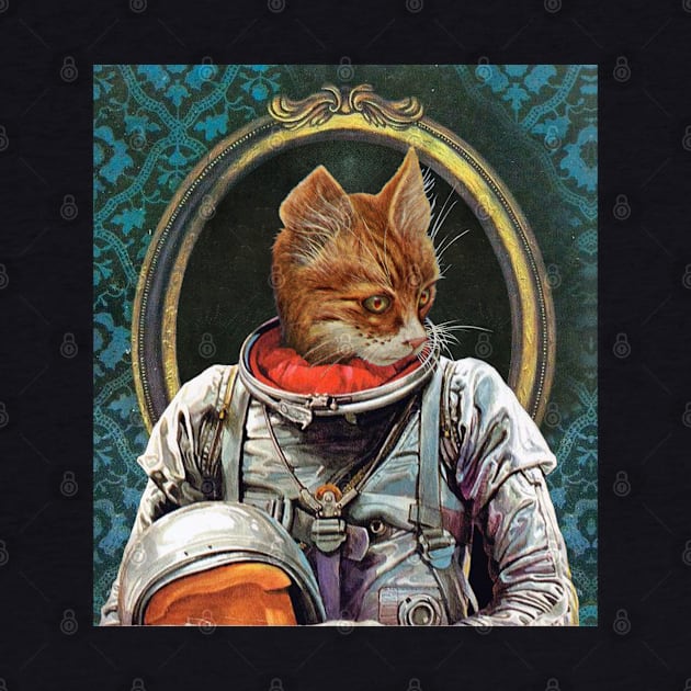 Catstronaut by basementgalaxy